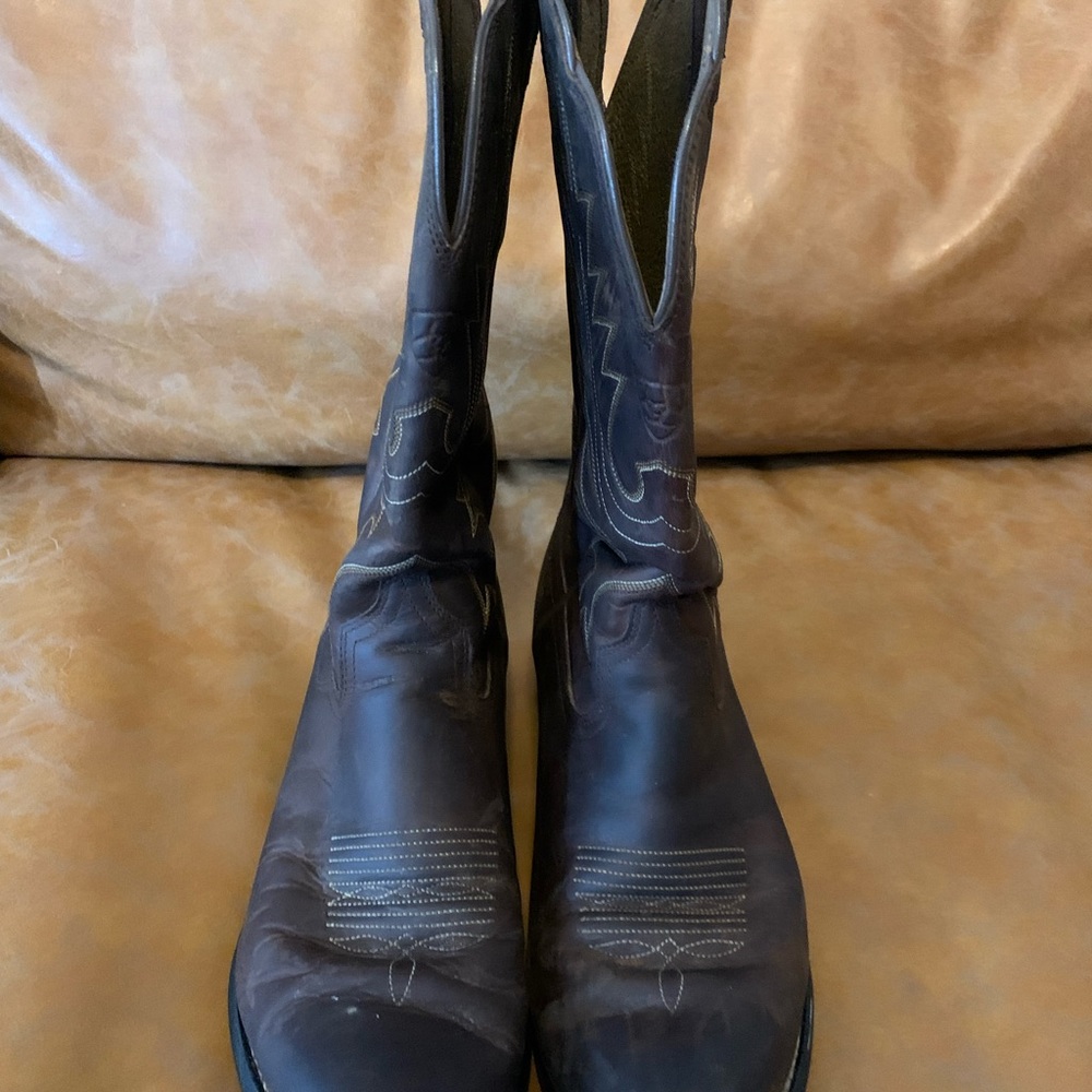 Heritage R Toe Western Boot - Picture 4 of 6